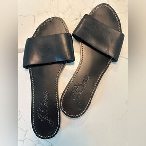 J. Crew capri slide sandals. Size 10